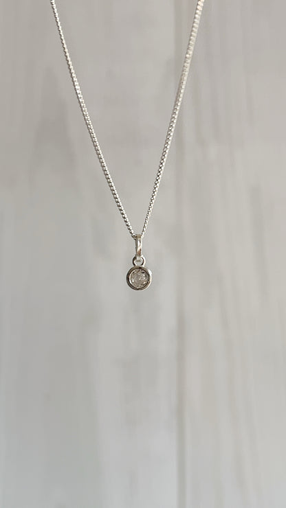 Cadenas Dije Punto de Luz - Plata 925