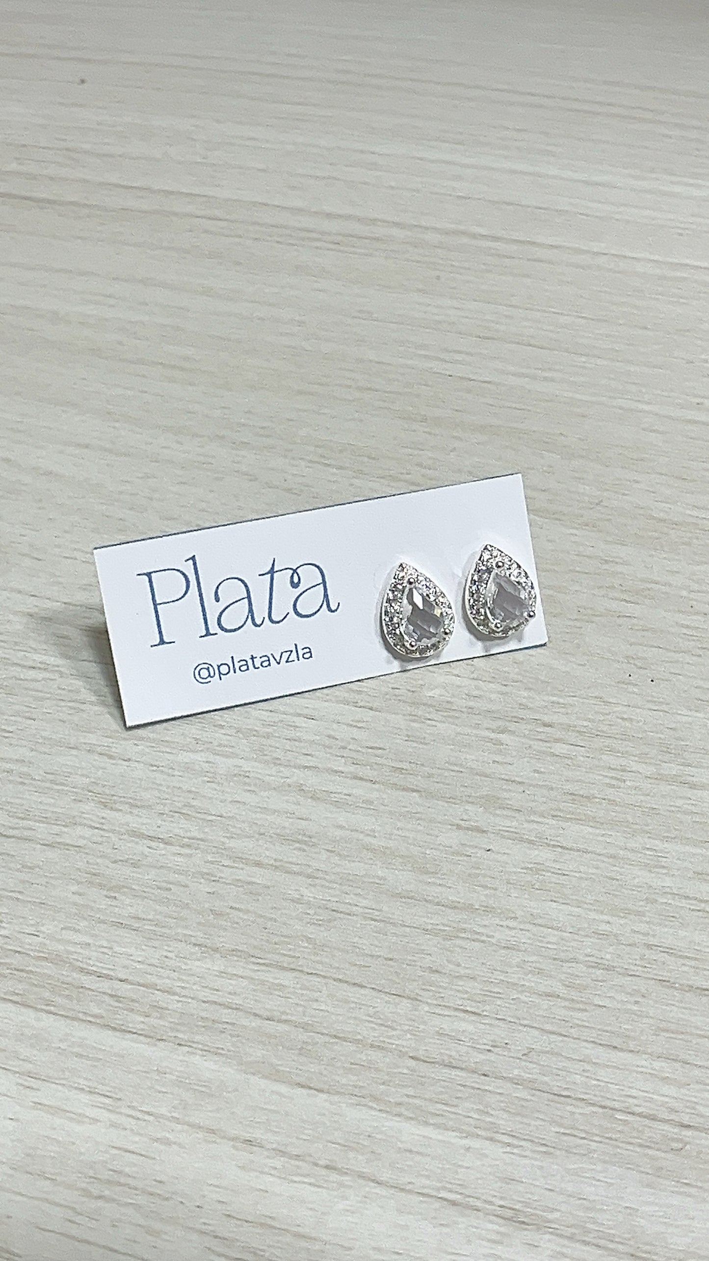 Zarcillos Gotas - Plata 925