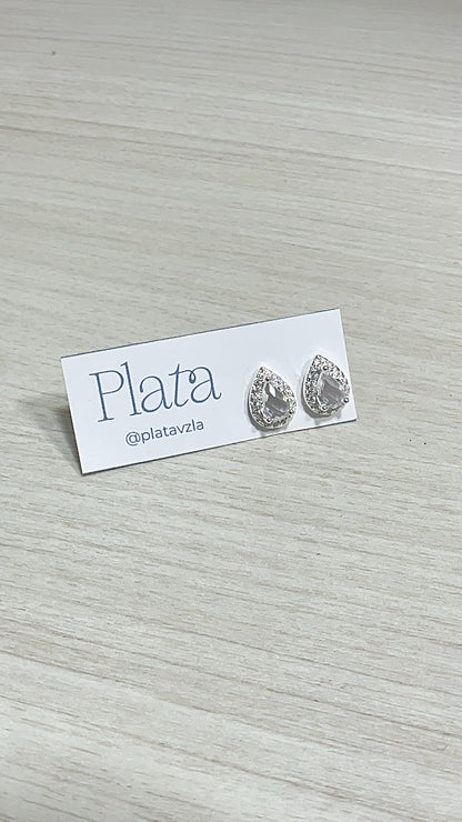 Zarcillos Gotas - Plata 925