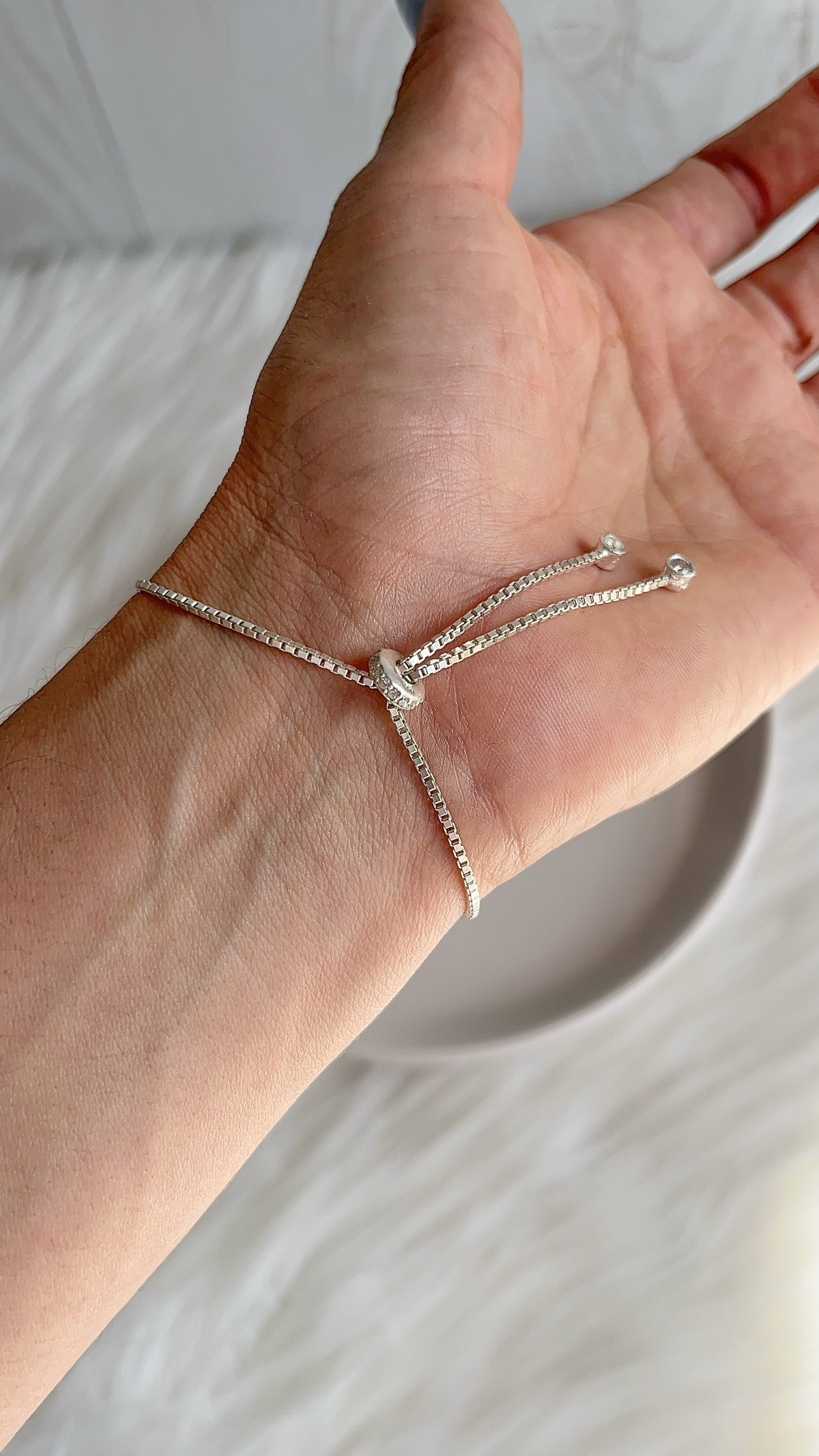Pulsera Infinito Ajustable - Plata 925