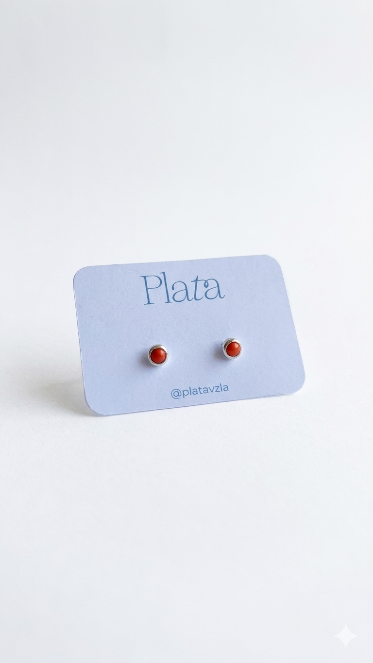 Abridores Naranja - Plata 925