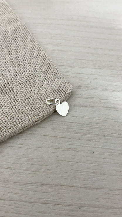 Dije Corazon Mini  - Plata 925