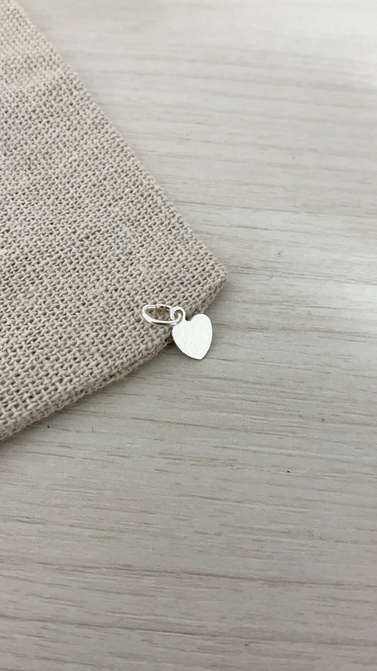 Dije Corazon Mini  - Plata 925