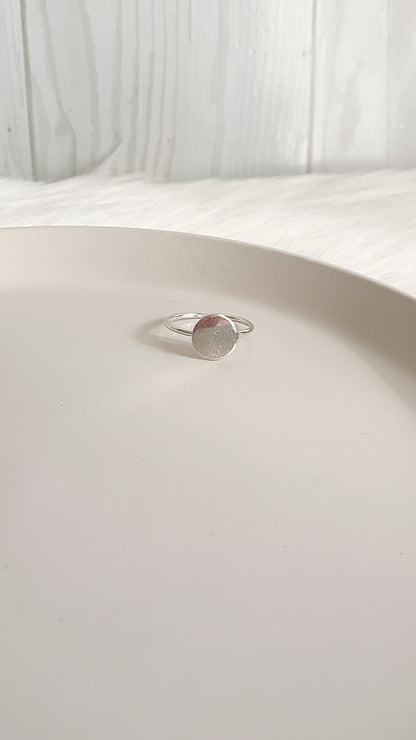 Anillo Circulo - Plata 925