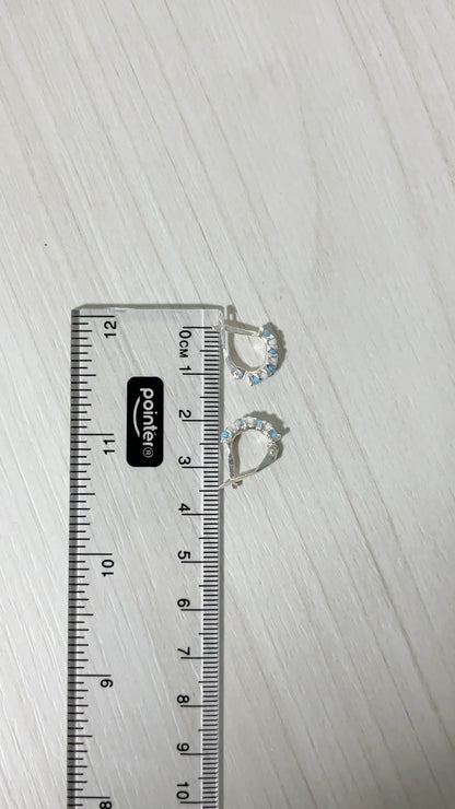 Argollas Cierre Italiano 1,2cm - Plata 925