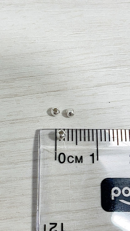 Balín Liso 2.2mm Plata 925