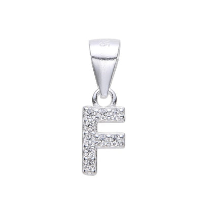 Dije Letras 1cm - Plata 925