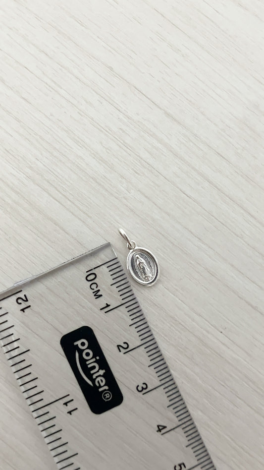 Dije Virgen de Guadalupe Plata 925