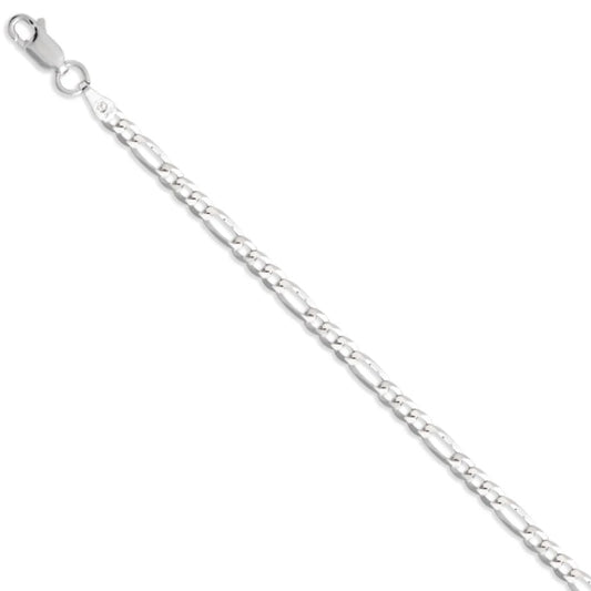 Pulsera Fígaro 20cm - Plata 925