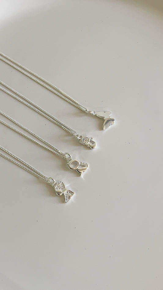 Cadenas 40cm con Dijes - Plata 925