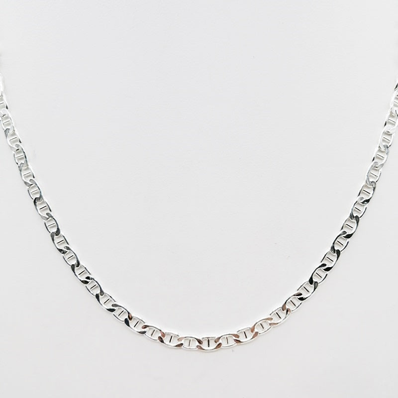 Cadena Gucci Plana 4mm Plata 925