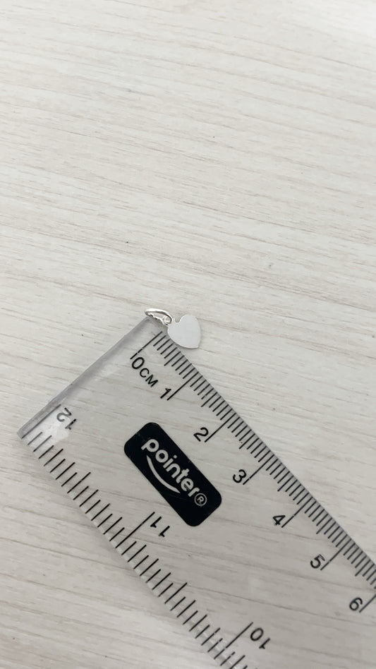 Dije Corazon Mini  - Plata 925