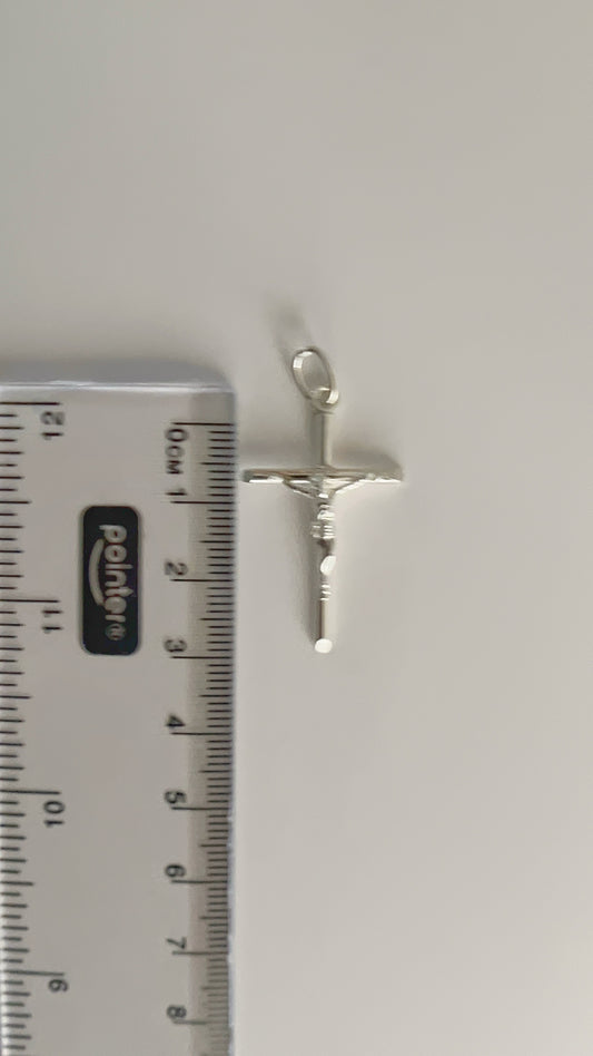 Cristo Tubito 3,2cm Plata 925