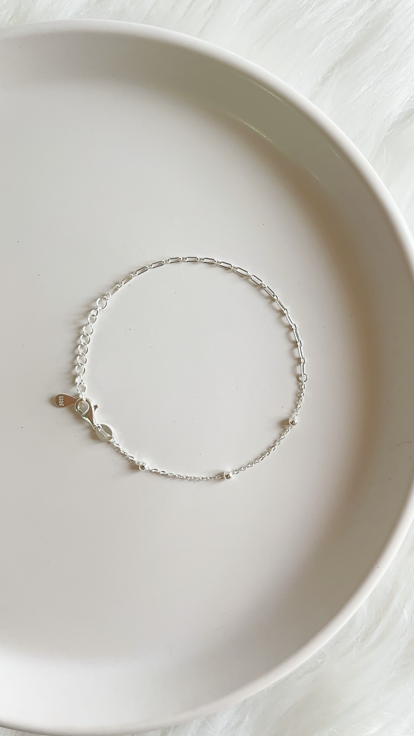 Pulsera  20cm Ajustable - Plata 925