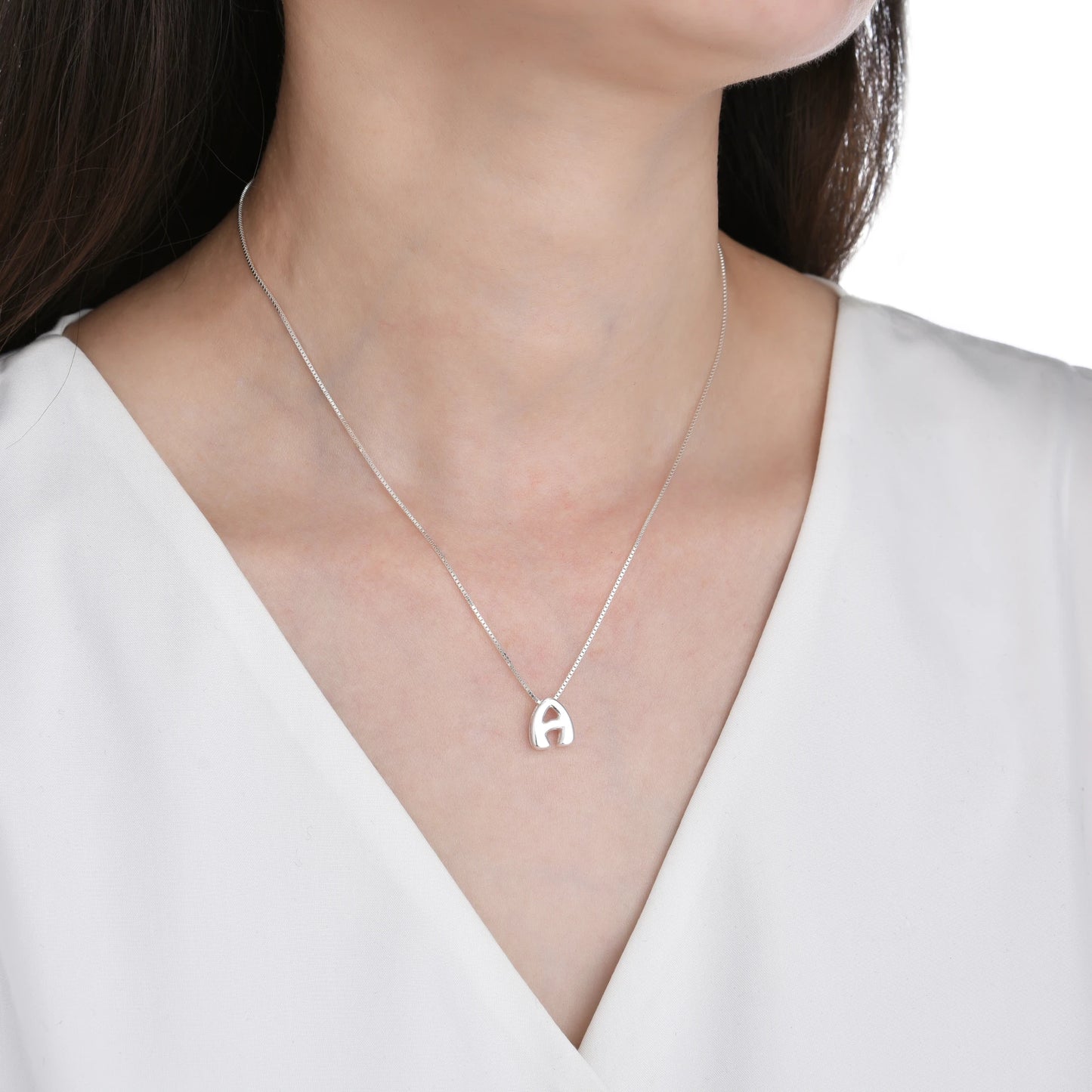 Dije Letra “A” - Plata 925