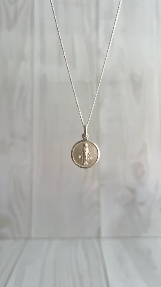 Cadena Dije La Milagrosa - Plata 925