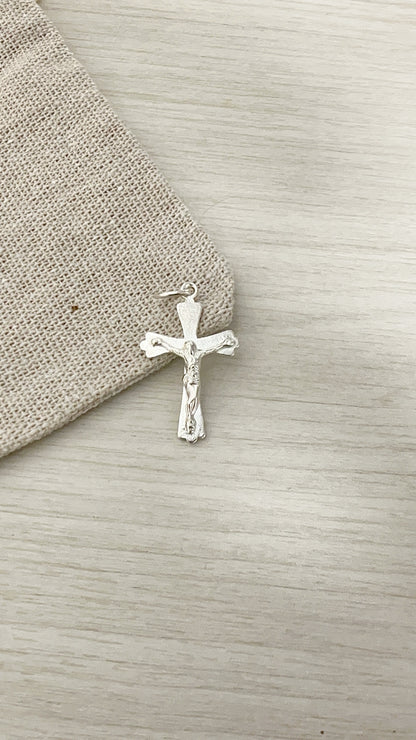 Dije Cristo 2,5cm - Plata 925