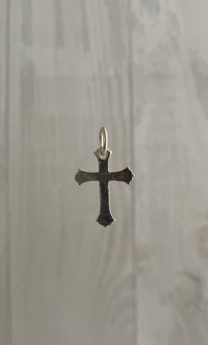 Cruz Lisa Plana Plata 925