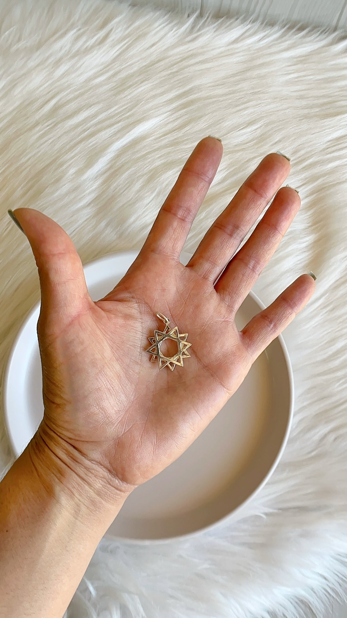 Estrella de 12 Puntas 2,3cm - Plata 925