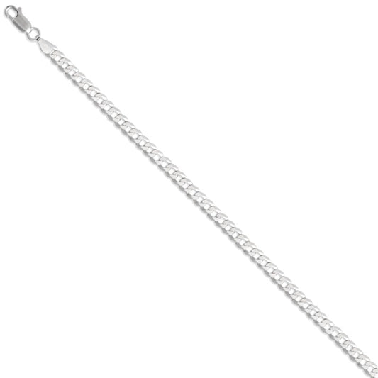 Cadena Tejido Grumet 5mm 60cm Plata 925