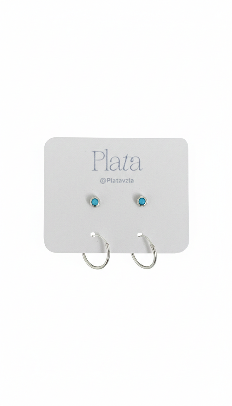 Set Abridores + Argollas Plata 925