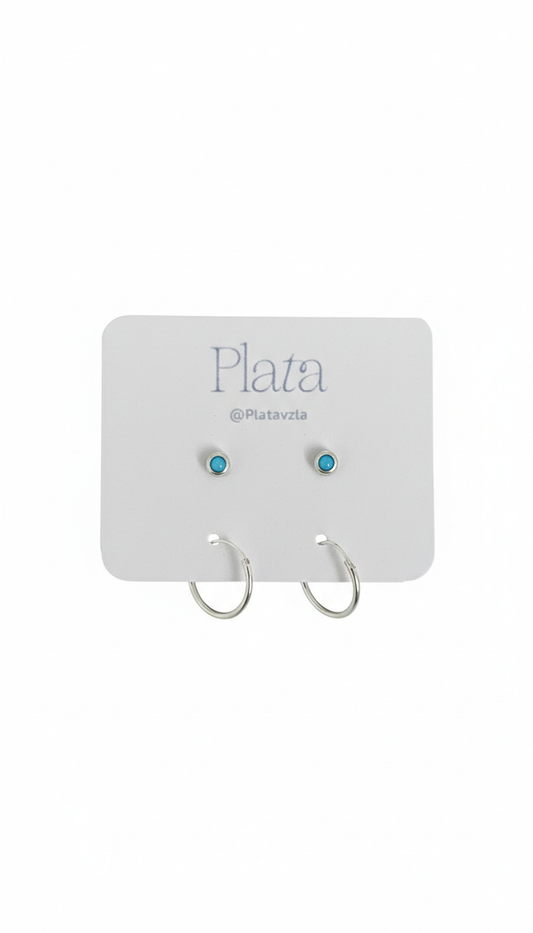 Set Abridores + Argollas Plata 925