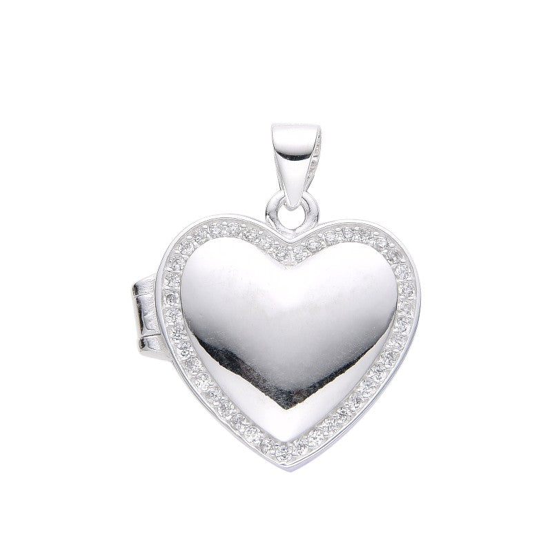 Relicario Corazon 1,8cm - Plata 925