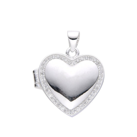 Relicario Corazon 1,8cm - Plata 925