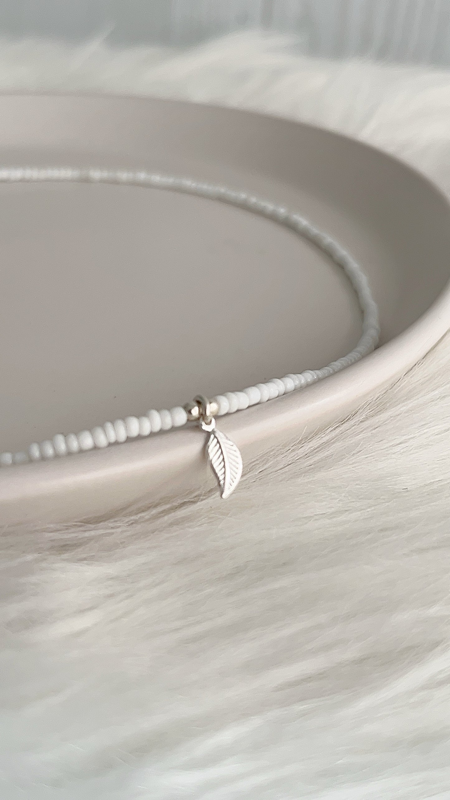 Gargantilla de Mostacillas y Dijes - Plata 925