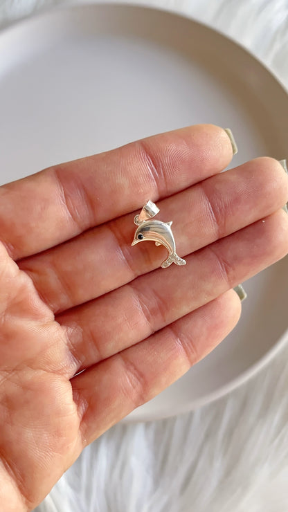 Dije Delfín 1,6cm- Plata 925