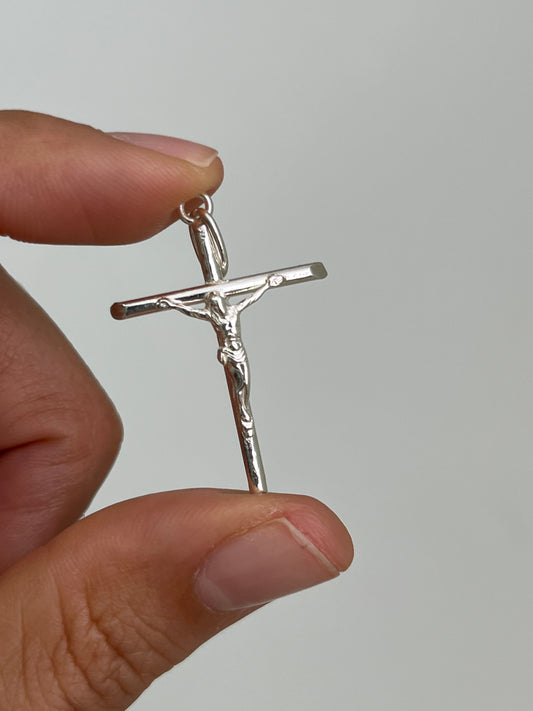 Cristo Tubito 3,2cm Plata 925
