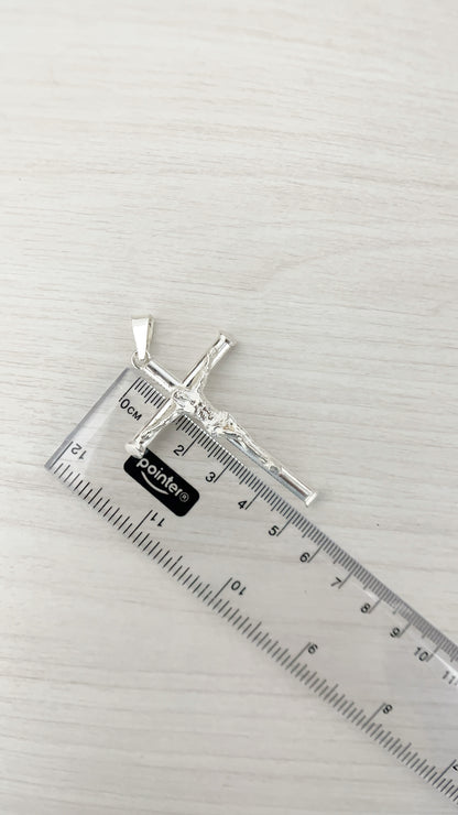 Dije Cristo 5cm - Plata 925