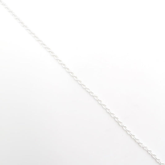 Pulsera Tejido Cordón 2mm 19cm - Plata 925