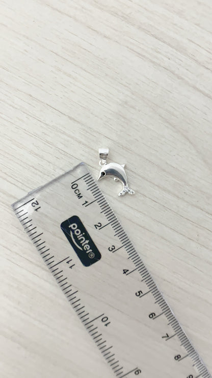 Dije Delfín 1,6cm- Plata 925