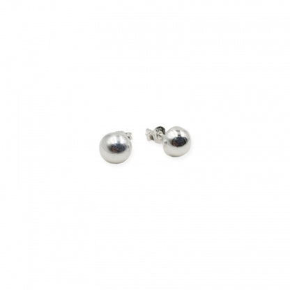 Zarcillos Media Bola 7mm - Plata 925