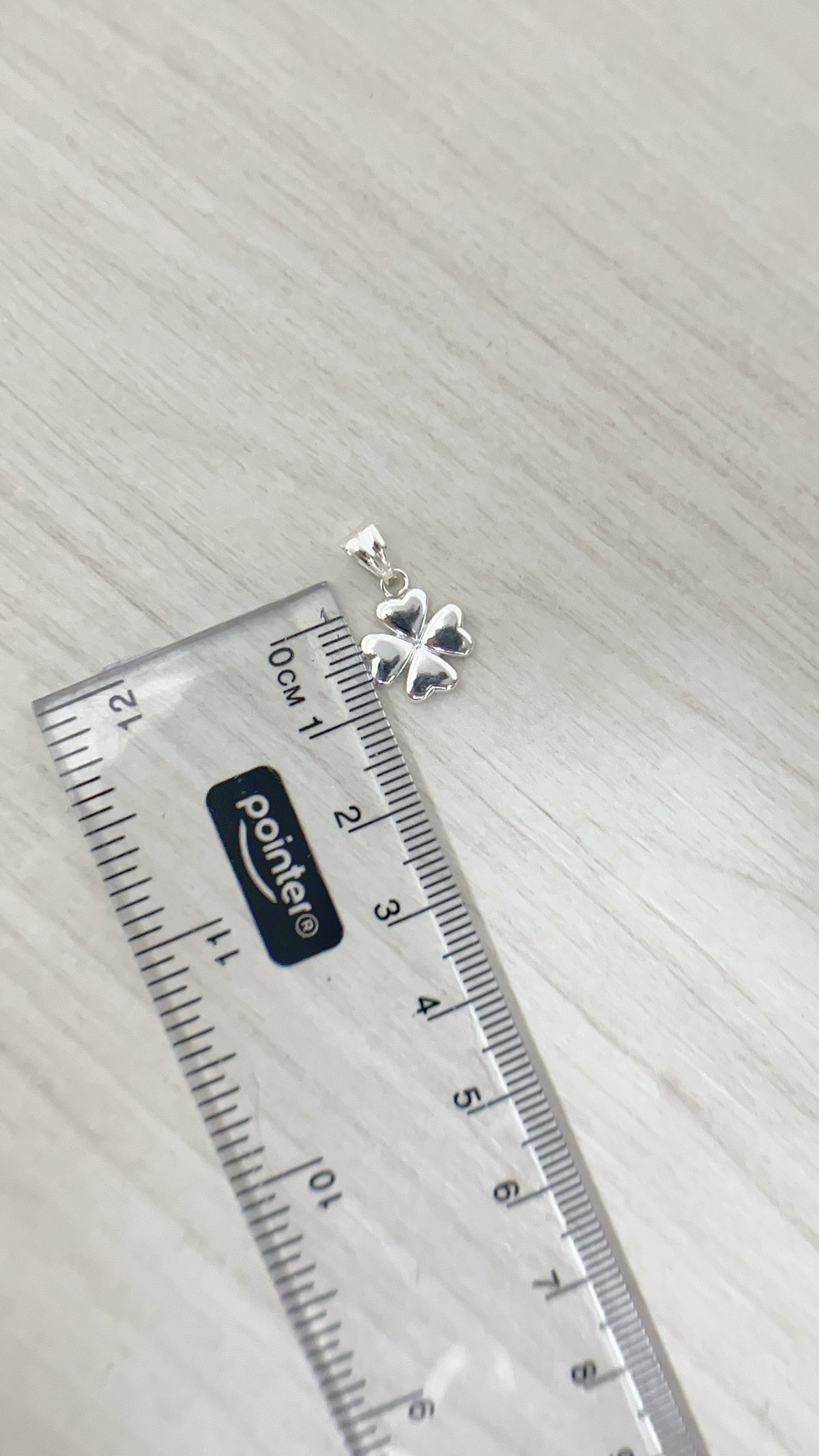 Dije Trébol 1,1cm - Plata 925