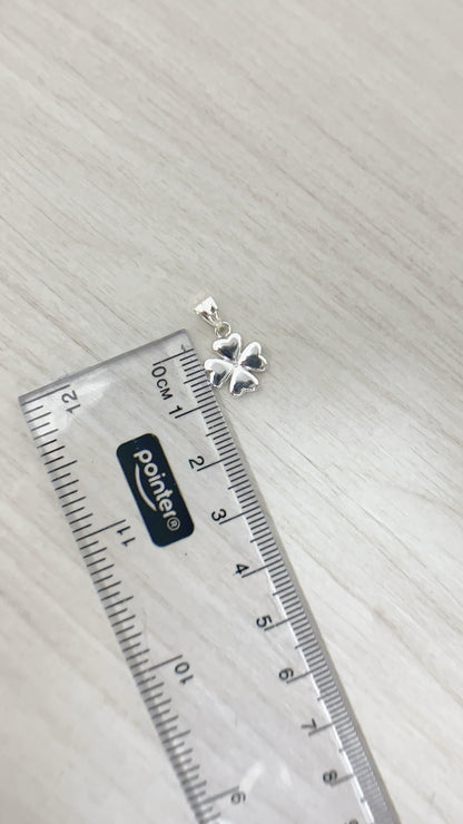 Dije Trébol 1,1cm - Plata 925