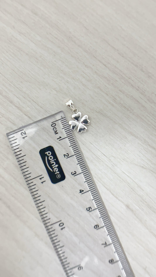 Dije Trébol 1,1cm - Plata 925
