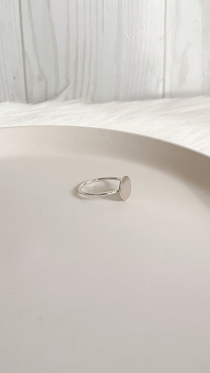 Anillo Circulo - Plata 925