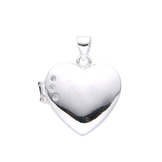 Relicario Corazon 1,8cm - Plata 925