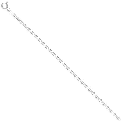 Cadena Tejido Valentino 2mm - Plata 925
