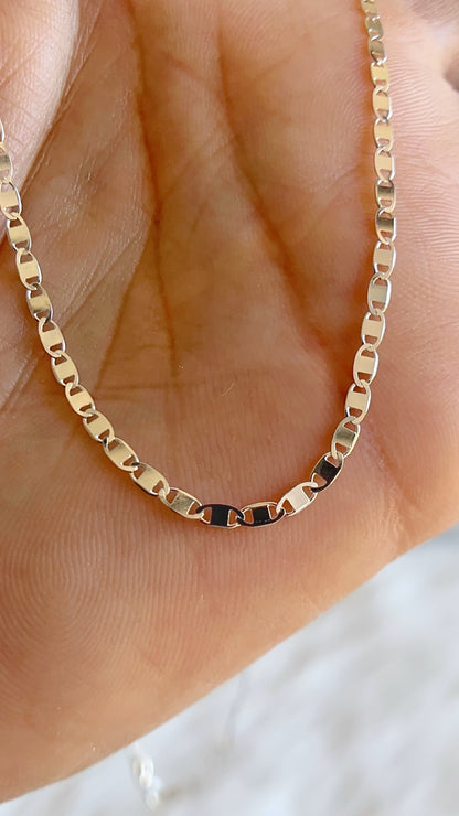 Cadena Tejido Valentino 2mm - Plata 925