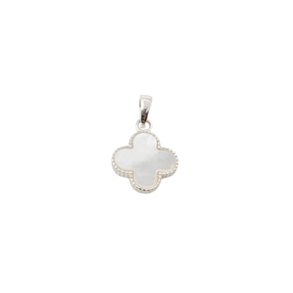 Dijes Flor 4 Pétalos Plata 925