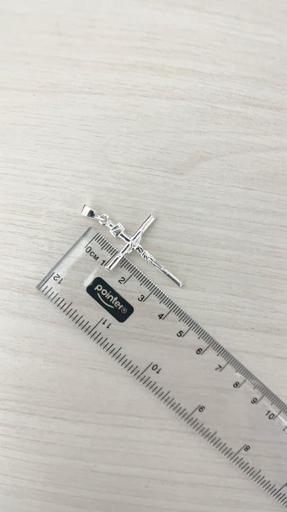 Dije Cristo 3,7cm - Plata 925
