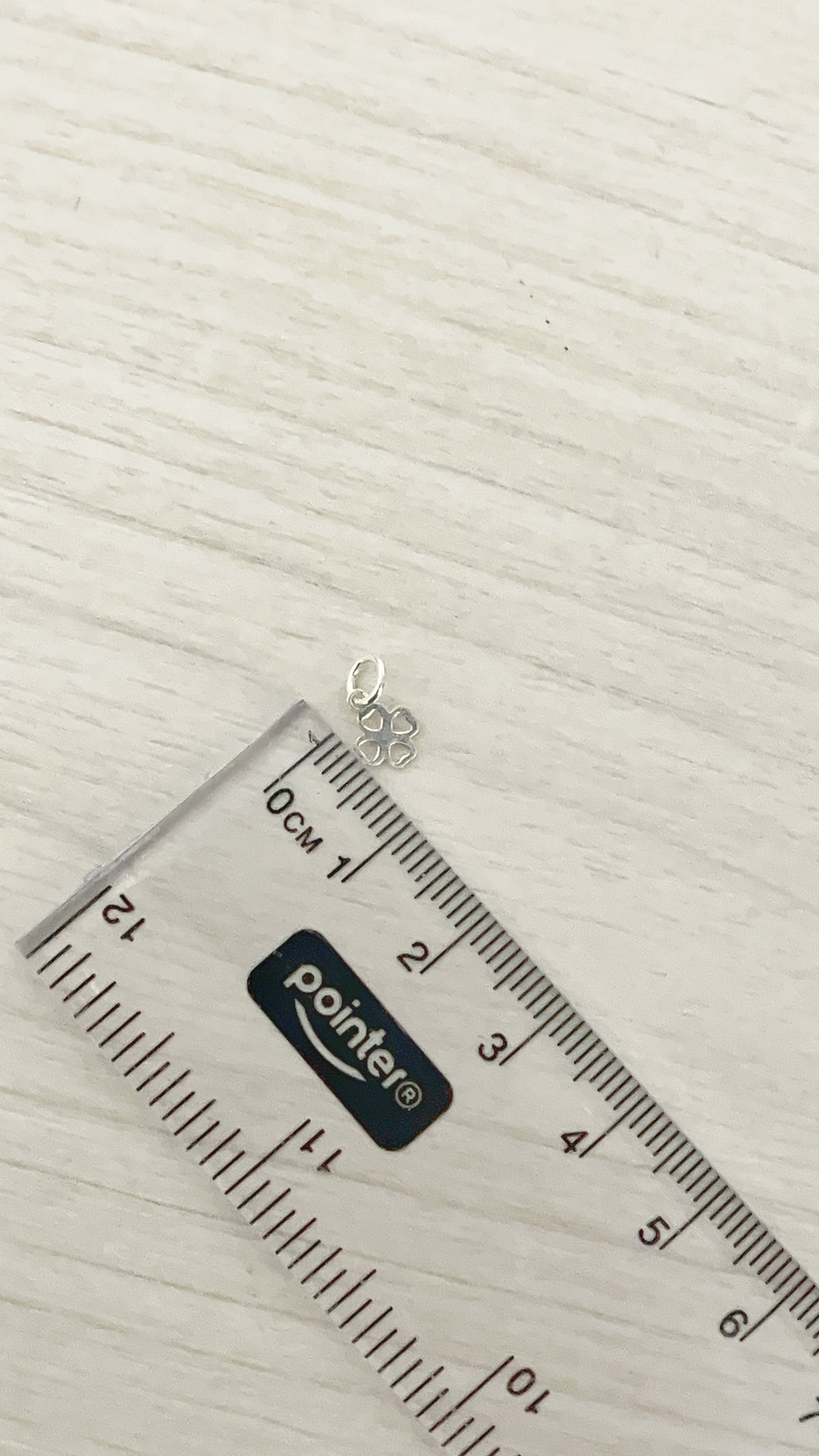 Dije Trebol Mini  - Plata 925