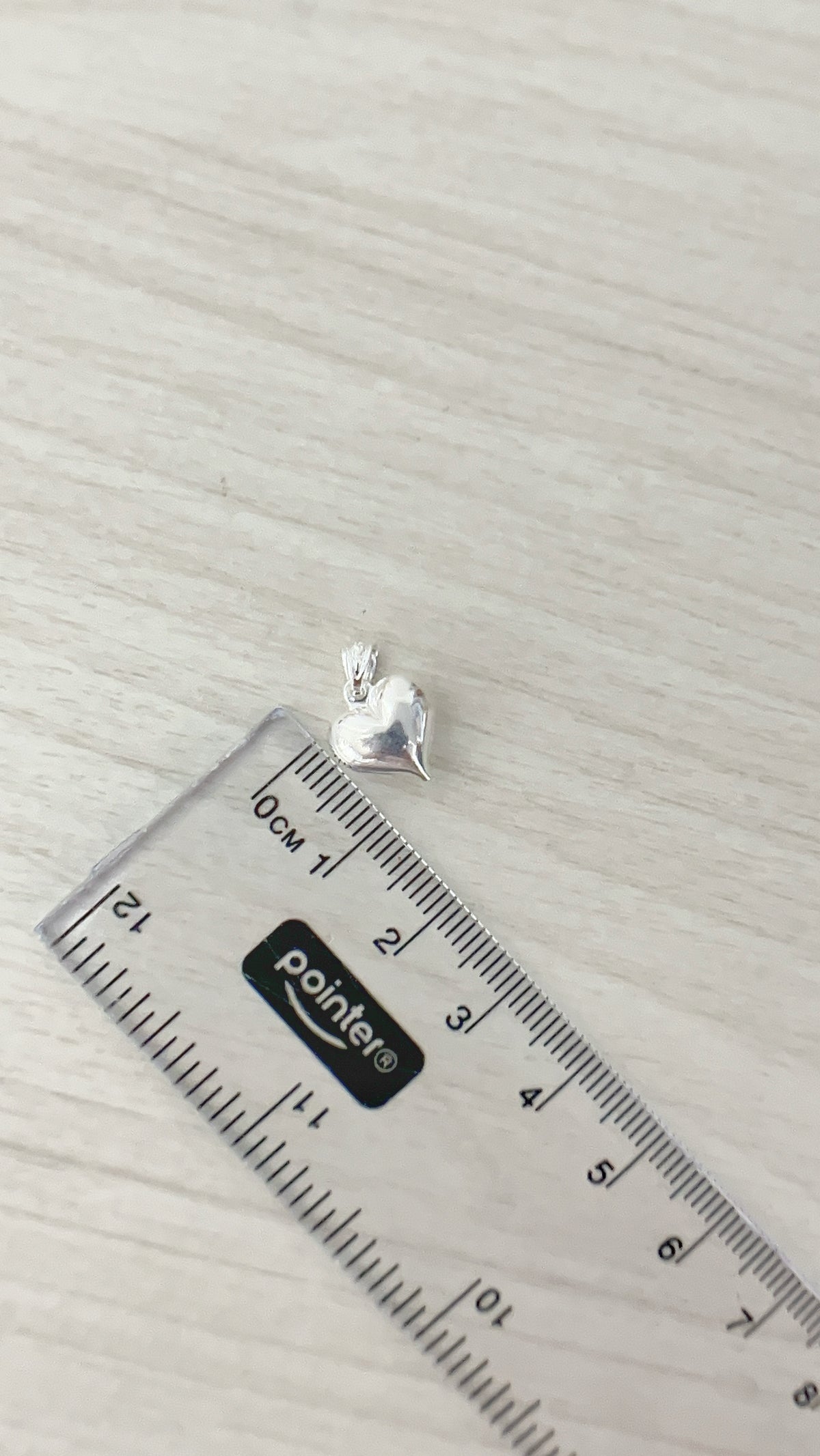Dije Corazón Inflado - Plata 925