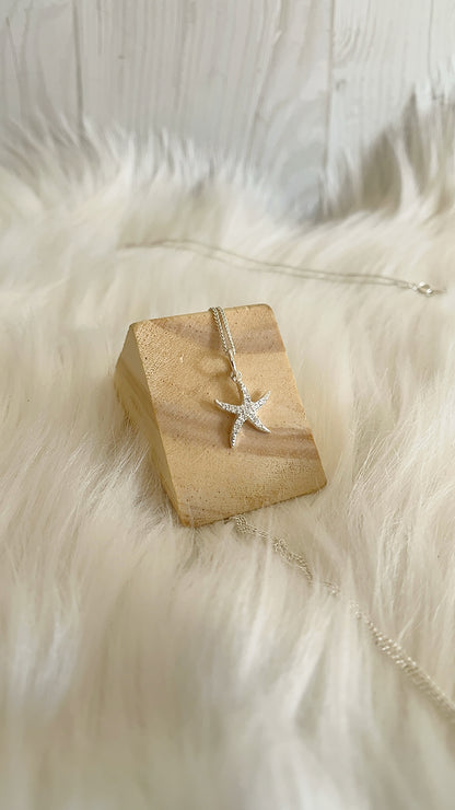 Cadena Dije Estrella de Mar - Plata 925