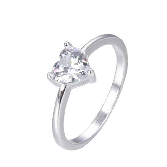 Anillo Corazón Plata 925