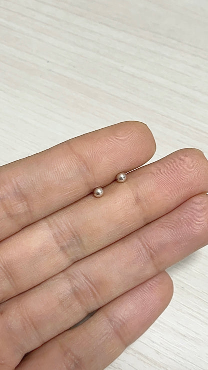 Abridores Bolita 3mm - Plata 925