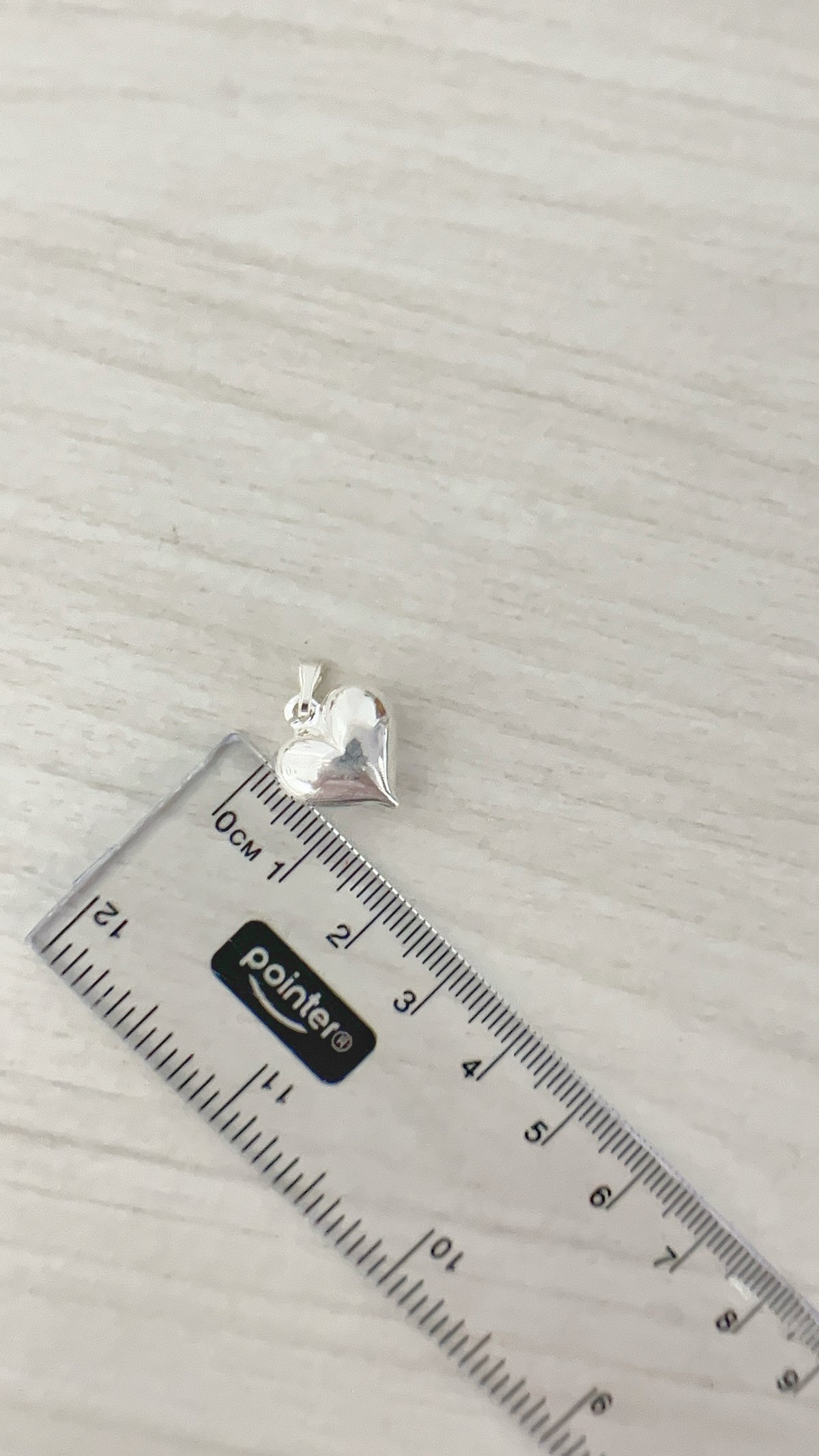 Dije Corazón Inflado - Plata 925